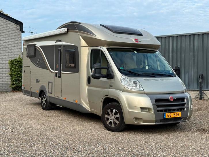 Burstner Ixeo 726, Caravans en Kamperen, Campers, Particulier, tot en met 4, Half-integraal, Bürstner, Fiat, Diesel, Automaat