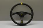 Nardi Personal Trophy leder stuur sportstuur 350mm geel, Ophalen of Verzenden
