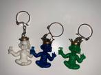 Vintage sleutelhangers, zittend poppetje met kroontje, Ophalen of Verzenden, Zo goed als nieuw