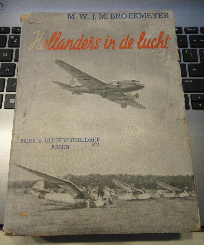 Hollanders in de Lucht 1941 Broekmeyer, Verzamelen, Militaria | Tweede Wereldoorlog, Verzenden, Luchtmacht, Nederland, Boek of Tijdschrift