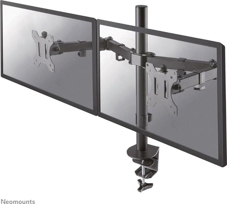 Neomounts klem 32 monitorarm zwart FPMA-D550DBLACK, Computers en Software, Monitoren, Nieuw, Ophalen