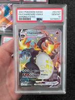 Pokémon PSA 10 Charizard Vmax #SV107 Shining fates, Ophalen of Verzenden, Zo goed als nieuw, Losse kaart, Foil