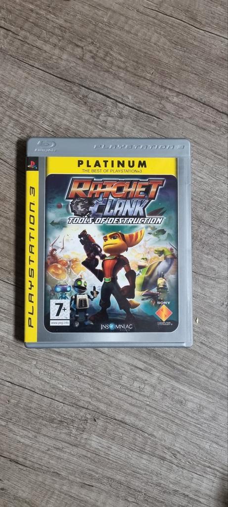 Ratchet & Clank: Tools of Destruction - PS3, Spelcomputers en Games, Games | Nintendo Game Boy, Gebruikt, Avontuur en Actie, 1 speler