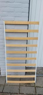 lattenbodem ledikant 60x120 metaal en hout, als nieuw, Ophalen of Verzenden, Zo goed als nieuw, Lattenbodem, Minder dan 140 cm
