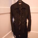 Trenchcoat van Effet Rose mt M, Zwart, Ophalen of Verzenden, Zo goed als nieuw, Effet Rose