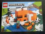 LEGO Minecraft 21178 - De Vossenburcht, Ophalen of Verzenden, Zo goed als nieuw, Complete set, Lego