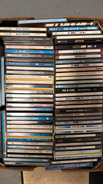 Verzameling cd’s 75 stuks beschikbaar voor biedingen