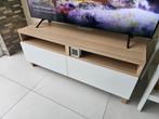 IKEA Besta TV meubel met 2 lades en steunpoot, Huis en Inrichting, Kasten | Televisiemeubels, Minder dan 100 cm, 25 tot 50 cm