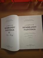 A corpus of Rembrandt paintings deel 1,2 en 3., Ophalen of Verzenden, Zo goed als nieuw, Kunst en Cultuur