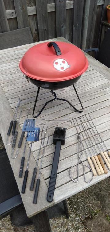 Barbecue met veel extra's