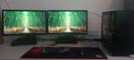Desktop PC + twee LG monitoren 27" 1080p, Computers en Software, Ophalen, Gebruikt, Zelf gebouwde pc, Gaming