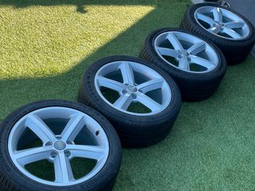 18 Inch ORIGINEEL AUDI S-LINE Velgen+Banden oa:Vw+Skoda+Seat beschikbaar voor biedingen