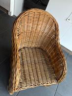 Vier rieten stoelen te koop, Ophalen, Zo goed als nieuw, Bruin, Vier