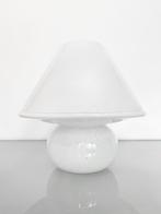Vintage XXL Glashütte Limburg Mushroom tafellamp, Huis en Inrichting, Lampen | Tafellampen, Ophalen of Verzenden, Glas, Minder dan 50 cm
