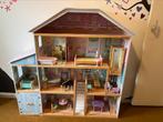 KidKraft Poppenhuis met meubeltjes, Kinderen en Baby's, Speelgoed | Poppenhuizen, Gebruikt, Ophalen of Verzenden