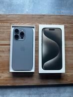 Iphone 15 Pro 256GB Titanium, 256 GB, Zwart, Ophalen of Verzenden, Zo goed als nieuw