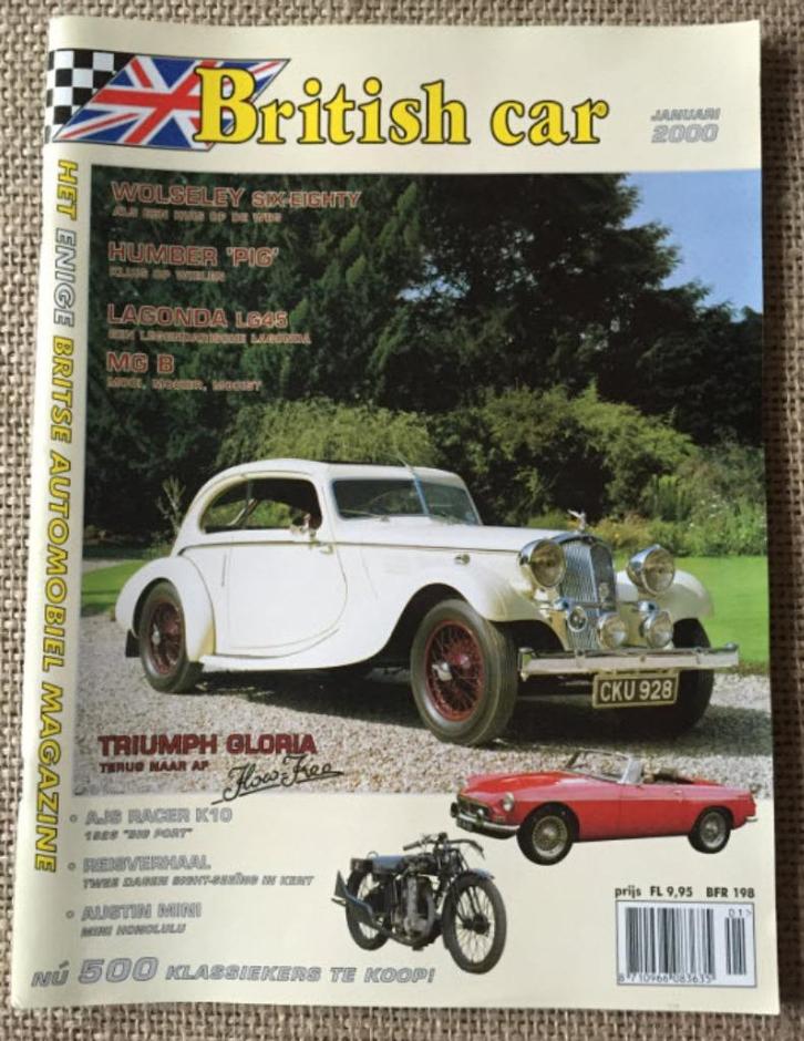 British Car: MG MGB Mk I, Austin Mini 1000, AJS K 10, Boeken, Auto's | Folders en Tijdschriften, Zo goed als nieuw, Algemeen, Ophalen of Verzenden