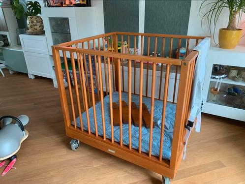 Bopita box, hout, wielen, verhogers, matras en hangmat, Kinderen en Baby's, Boxen, Gebruikt, Ophalen