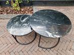 Salontafel industrieel, Ophalen, 50 tot 100 cm, Rond, 50 tot 100 cm