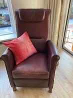 Luxe relax stoel, Huis en Inrichting, Fauteuils, Ophalen, Gebruikt, Minder dan 75 cm, Leer