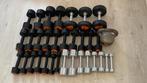 Beste koop: Dumbells (thuisfitness 1-10 kg/Kettlebell 12 kg), Ophalen of Verzenden, Zo goed als nieuw, Benen, Dumbbell