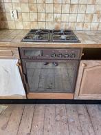 fornuis/oven inbouw, Witgoed en Apparatuur, Fornuizen, Ophalen, Gebruikt, 4 kookzones, Gas