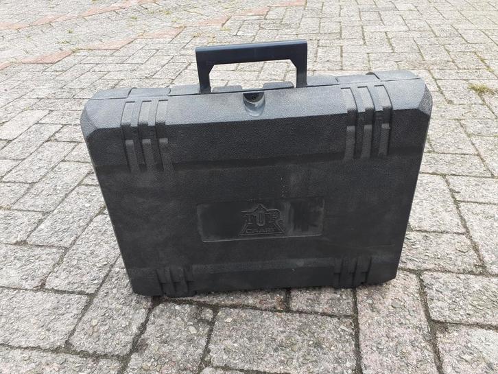 Top craft boorhamer LEEG koffer kist gereedschapkoffer, Sieraden, Tassen en Uiterlijk, Koffers, Gebruikt, Hard kunststof, Ophalen of Verzenden