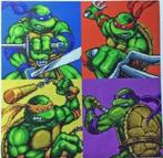 TEENAGE MUTANT NINJA TURTLES Pixel Art Vinyl STICKER, Verzenden, Nieuw, Plaatje, Poster of Sticker