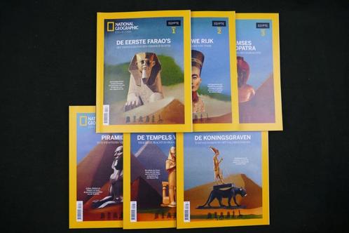 6x National Geographic Collection Egypte, Boeken, Tijdschriften en Kranten, Zo goed als nieuw, Wetenschap en Natuur, Verzenden