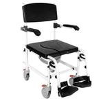 Douchestoel met wieltjes, Diversen, Verpleegmiddelen, Ophalen, Zo goed als nieuw