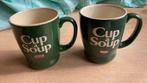 cup a soup mokken, Huis en Inrichting, Keuken | Servies, Overige stijlen, Kop(pen) en/of Schotel(s), Ophalen of Verzenden, Zo goed als nieuw