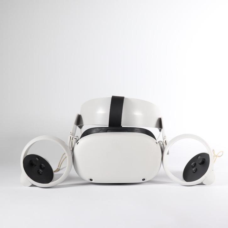 Oculus Qeust 2 128GB - Incl. Garantie (B), Spelcomputers en Games, Virtual Reality, Gebruikt