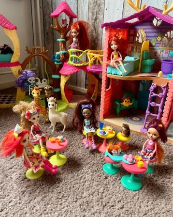 Zeer complete enchantimals set beschikbaar voor biedingen