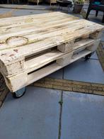 Stoere Pallet tafel, Huis en Inrichting, Tafels | Sidetables, 25 tot 50 cm, Landelijk stoer, 150 tot 200 cm, Gebruikt