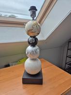 Unieke decoratieve lamp, 50 tot 75 cm, Hout, Ophalen of Verzenden, Zo goed als nieuw