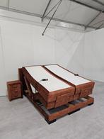 Luxe Boxspring 160x200 Elektrisch verstelbaar, Tweepersoons, Ophalen of Verzenden, Zo goed als nieuw, 200 cm