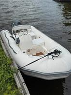 Zodiac Yachtline 380DL incl Yamaha 15 4-takt, Watersport en Boten, Rubberboten, Ophalen, Gebruikt, Zodiac, Benzine