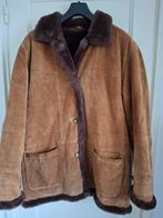 Lammy coat suede leren dames winterjas – maat XL, Bruin, Maat 46/48 (XL) of groter, Ophalen of Verzenden, Zo goed als nieuw