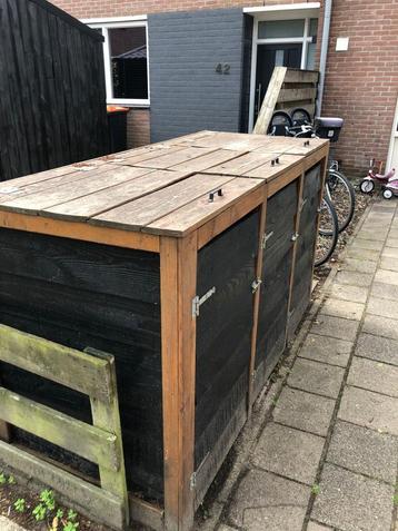 3 Container ombouw, kliko ombouw douglas 3containers beschikbaar voor biedingen