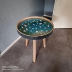 Bijzettafel epoxy, Ophalen, Minder dan 45 cm, Minder dan 55 cm, Rond