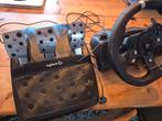 Logitech stuur, pedalen en shifter - Sim Racing, Spelcomputers en Games, Spelcomputers | Overige Accessoires, Ophalen of Verzenden