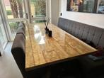 eettafel met sturdy legs stalen onderstel, Huis en Inrichting, 200 cm of meer, 50 tot 100 cm, Industrieel, Metaal