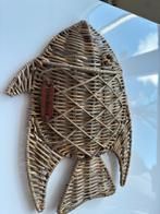 Riviera Maison Rattan vis, Huis en Inrichting, Woonaccessoires | Wanddecoraties, Ophalen of Verzenden, Zo goed als nieuw