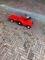 Rode Loop Tractor met Aanhanger - Sint/Kerst Cadeau!, Kinderen en Baby's, Speelgoed | Buiten | Voertuigen en Loopfietsen, Ophalen of Verzenden