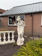 Klassiek Tuinbeeld Vrouw, Tuin en Terras, Tuinbeelden, Ophalen, Gebruikt, Beton, Mensenbeeld