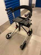 Rollator met zitje en zak, Ophalen, Opvouwbaar, Zo goed als nieuw