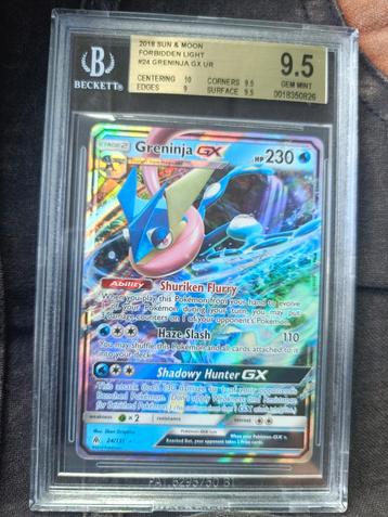 Greninja-GX #24 Pokemon Forbidden Light Gem mint beckett 9.5 beschikbaar voor biedingen
