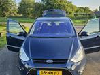 Ford S-Max 7p 2.0 16V 107KW 2010 Blauw, Auto's, Ford, Voorwielaandrijving, 145 pk, Stof, Zwart