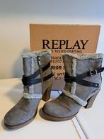 Replay enkellaars maat 40, Ophalen of Verzenden, Zo goed als nieuw, Zwart