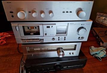 Vintage versterkers/receivers beschikbaar voor biedingen